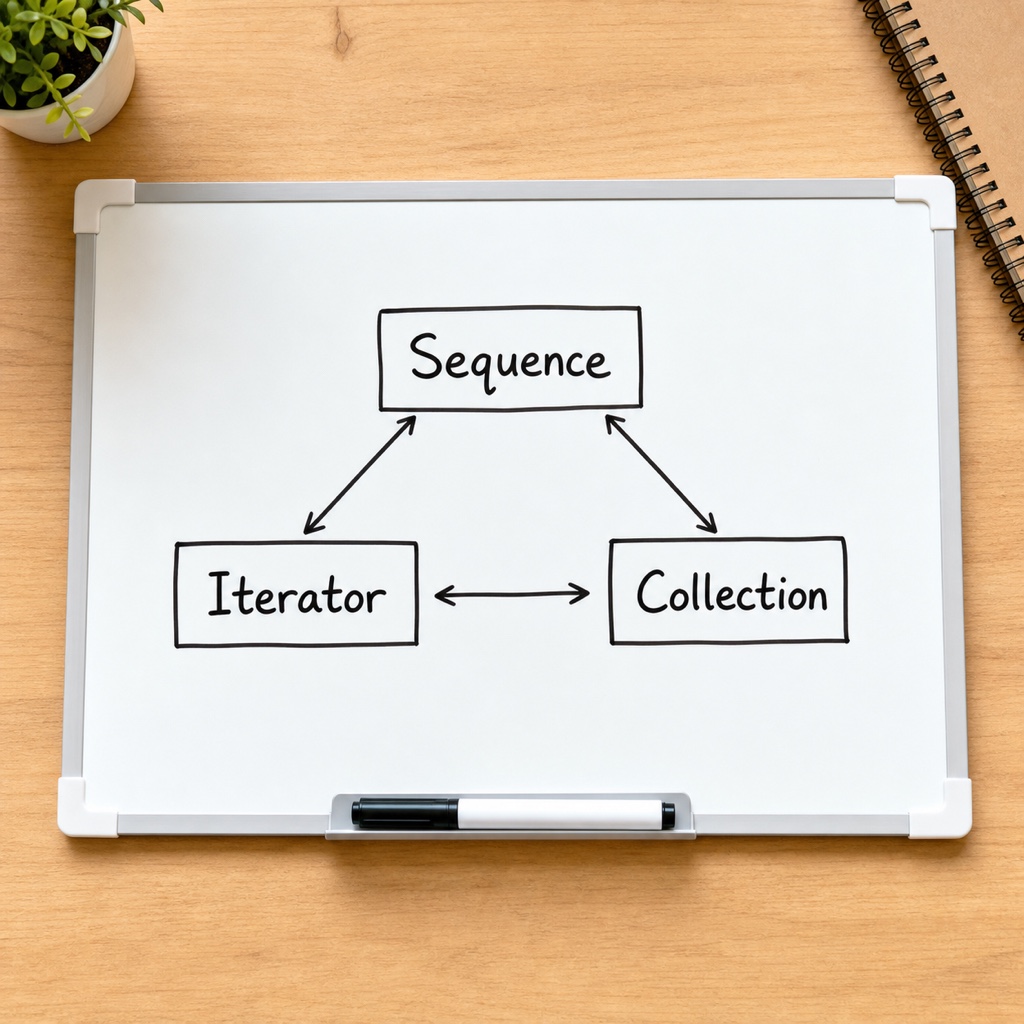 Sequence, Iterator, Collection 관계를 그려두니 한눈에 정리되더라고요